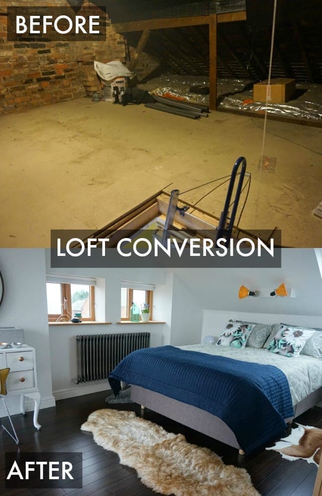 Attic to bedroom conversion