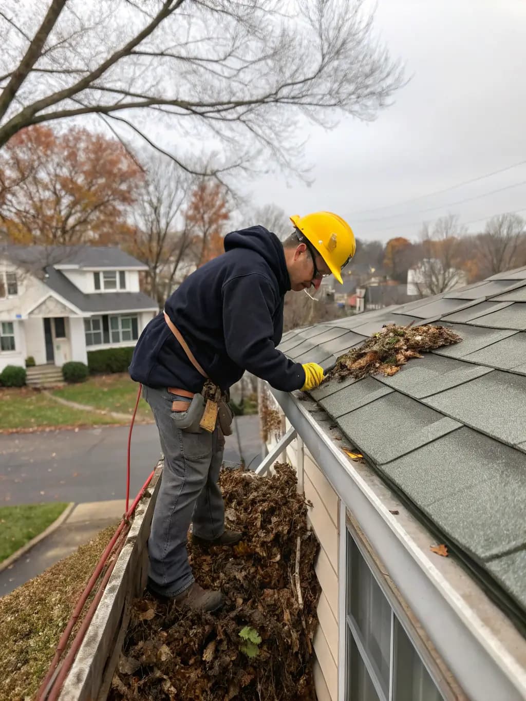 Gutter Debris Removal