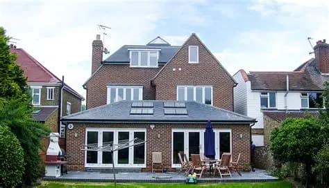 Double story extension construction